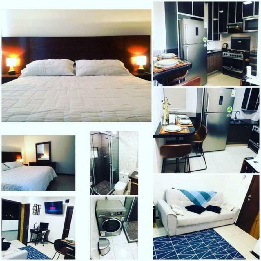 Hermoso Y Unico Apartamento Moderno, En Pleno Centro De Santa Cruz, Con Netflix Wi-Fi De 60 Mb, Estacionamiento Gratis Y Ac En Todos Los Ambientes Santa Cruz de La Sierra Luaran gambar